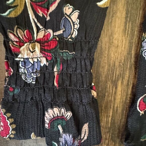 Ann Taylor Multicolor Floral Blouse - Picture 6 of 7